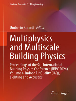 cover image of Multiphysics and Multiscale Building Physics